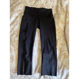 Lululemon Fast and Free High-Rise Crop 19"